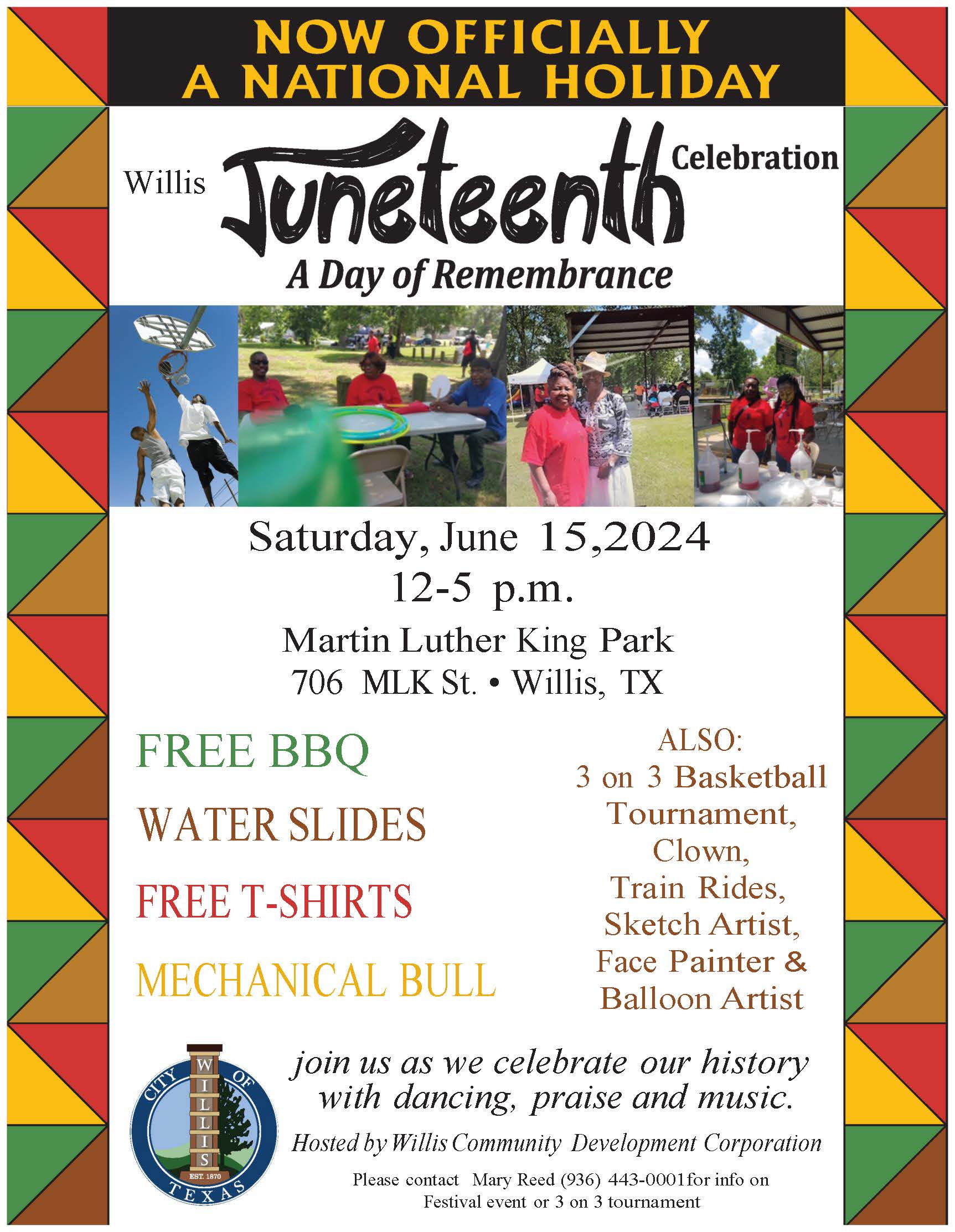 JUNETEENTH CELEBRATION Flyer2024